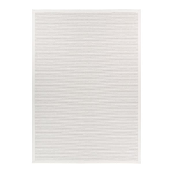 Tappeto bifacciale a fantasia bianca , 140 x 200 cm Kalana - Narma-image-4