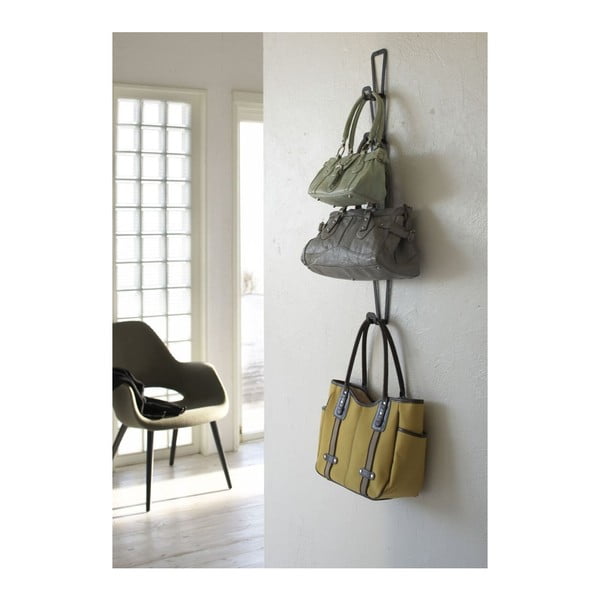 Appendiabiti nero con 6 ganci Kanazawa Joint - YAMAZAKI-image-1