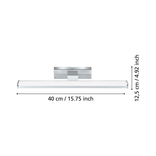 Lampada da parete LED argentata PANDELLA 1 – EGLO-image-2