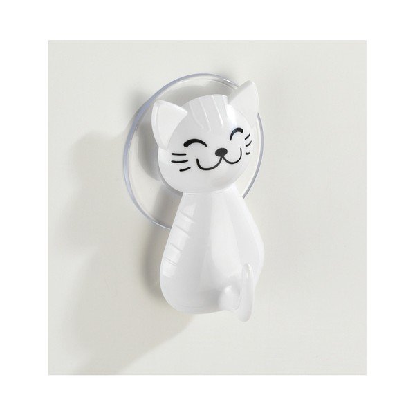 Gancio da parete bianco Cat - Wenko-image-4