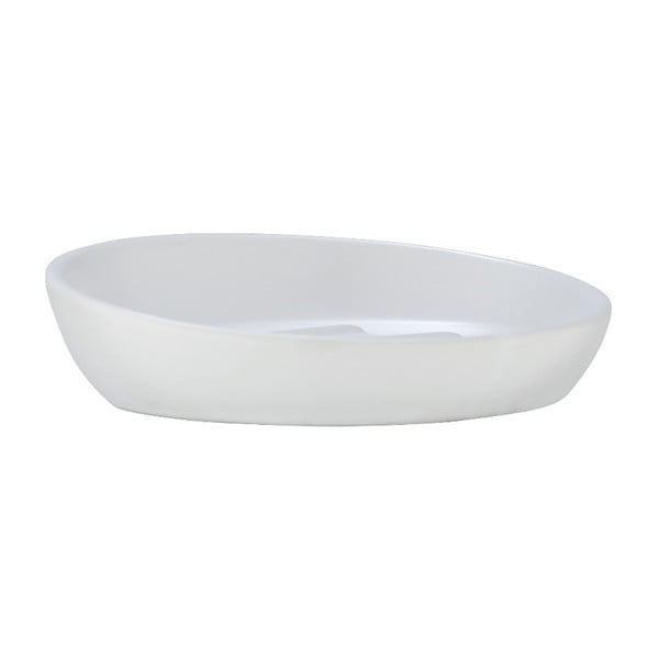 Portasapone in ceramica bianca Badi - Wenko-image-2