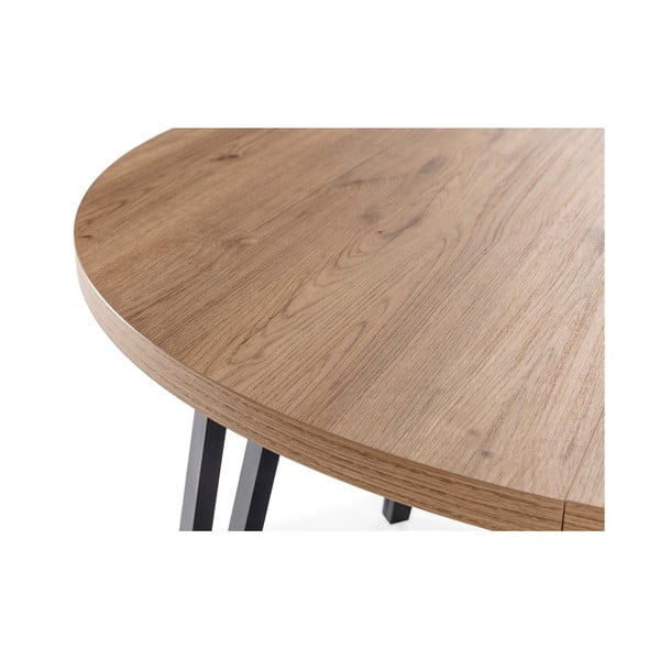 Tavolo da pranzo rotondo allungabile ø 120 cm Cleo – Marckeric-image-1