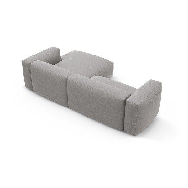 Divano angolare componibile grigio allungabile (con penisola a destra/con chaise lounge) – Micadoni -image-4