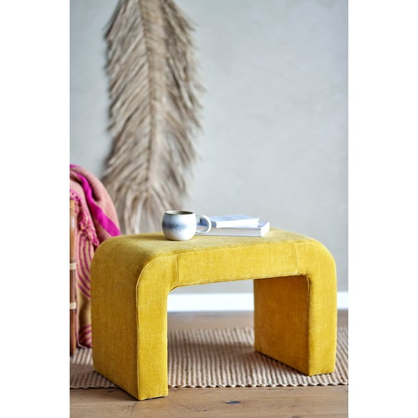 Panchina in colore senape Bobbie - Bloomingville-image-1