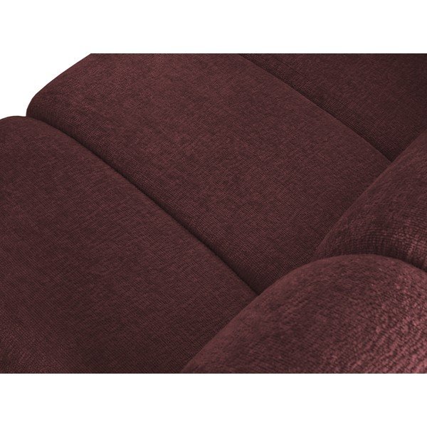 Divano bordeaux 367 cm Lupine - Micadoni Home-image-1