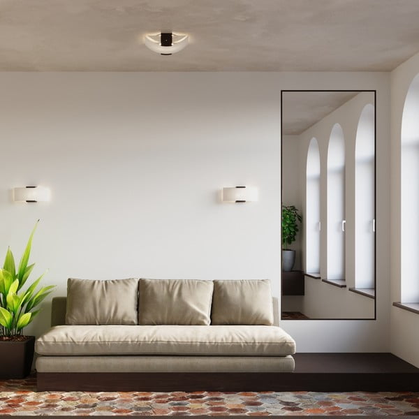 Lampada da parete bianca Eva - Sollux-image-4