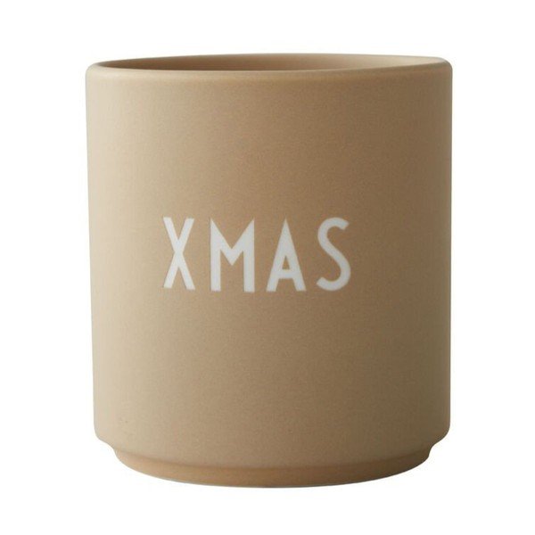 Tazza in porcellana imitazione beige, 0,25 l Favourite - Design Letters