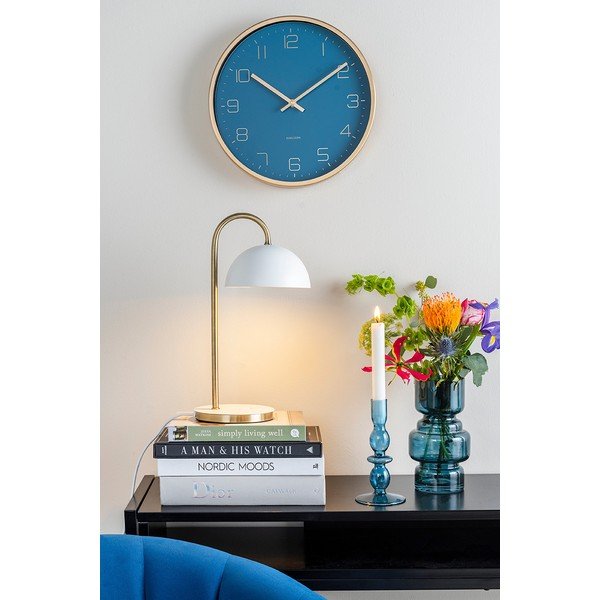 Vaso in vetro blu Courtly - PT LIVING-image-1