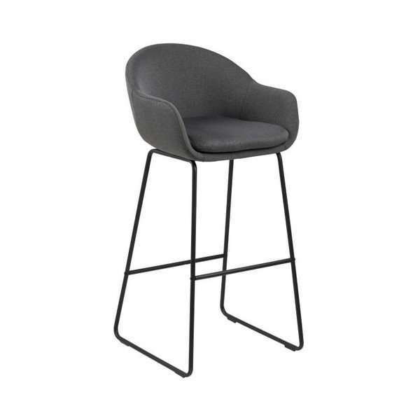 Set di 2 sgabelli da bar grigio scuro Ally - Actona