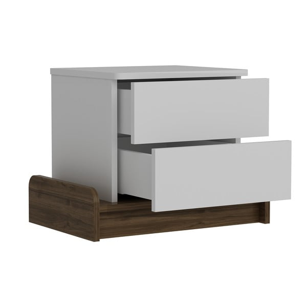 Comodino bianco Marina - Kalune Design-image-2