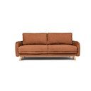 Divano letto in velluto a coste arancione 218 cm Tori - Bonami Selection