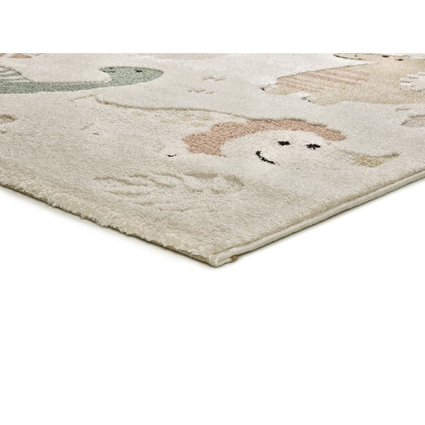 Tappeto per bambini beige 120x170 cm Clown – Universal-image-3