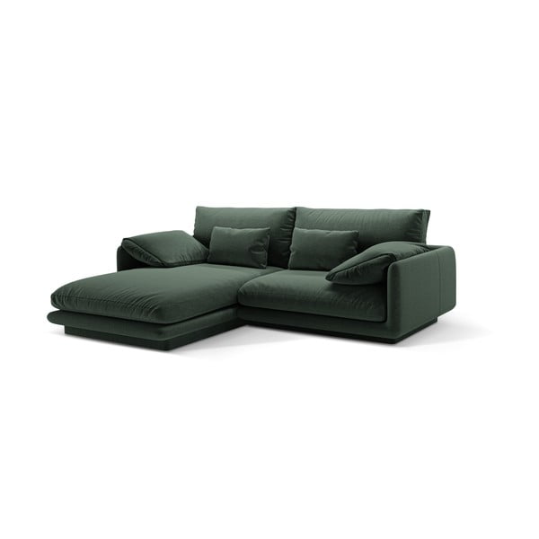Divano angolare verde scuro (angolo sinistro) Torino - Micadoni Home-image-1