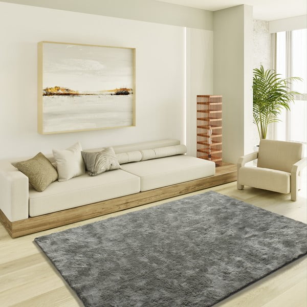 Tappeto color antracite 80x150 cm Roma – Universal-image-1