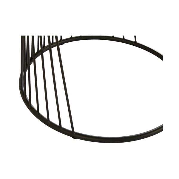 Tavolini da salotto rotondi con piano in vetro in set di 2 pezzi Trento - Premier Housewares-image-3