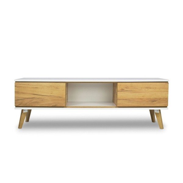 TV komoda v dubovém dekoru SKANDICA Jorgen