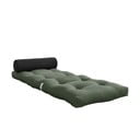 Materasso futon verde-grigio 70x200 cm Wrap Olive Green/Dark Grey - Karup Design