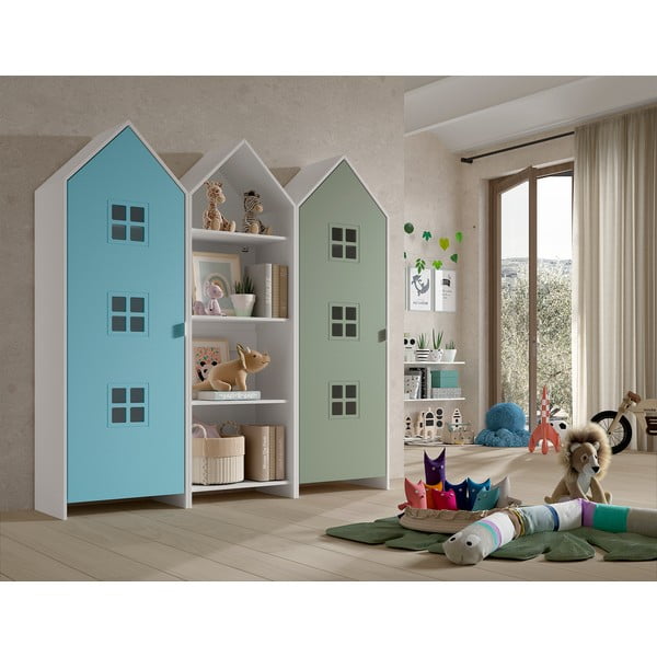 Armadio a giorno per bambini 173x171,5 cm CASAMI BRUGES - Vipack-image-1