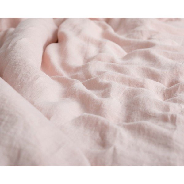 Federa di lino 50x60 cm Misty Rose - Linen Tales-image-1