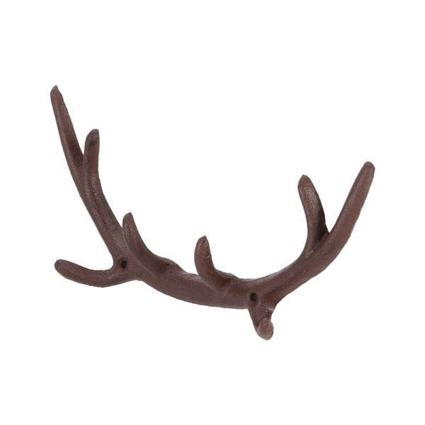 Appendiabiti da parete in metallo marrone Antlers - Esschert Design-image-2