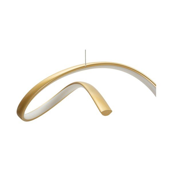 Lampadario LED dorato in metallo Uter – Mauro Ferretti-image-4