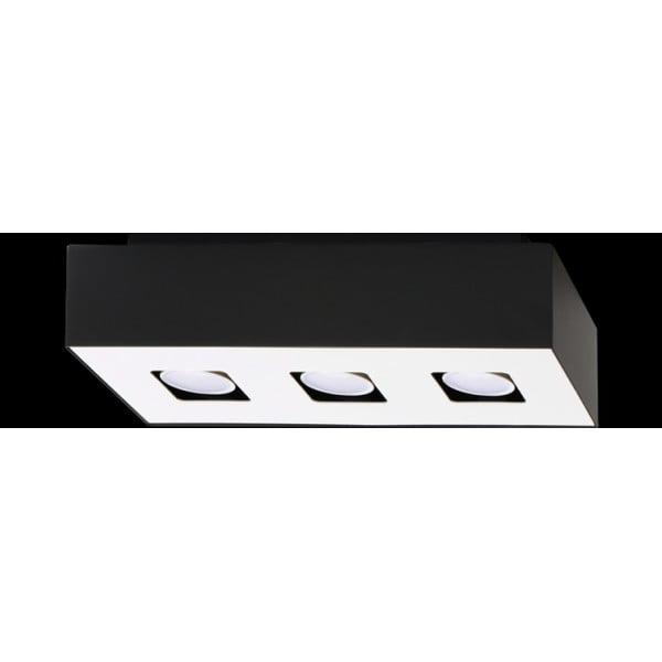 Plafoniera nera Hydra - Sollux-image-3