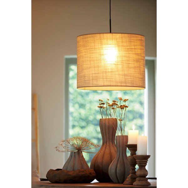 Paralume beige ø 50 cm Caden - Light & Living-image-1