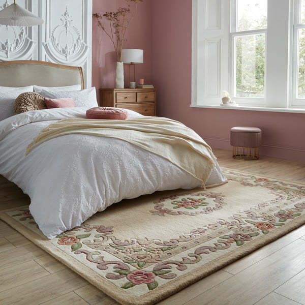 Tappeto in lana marrone 150x240 cm Aubusson - Flair Rugs-image-1