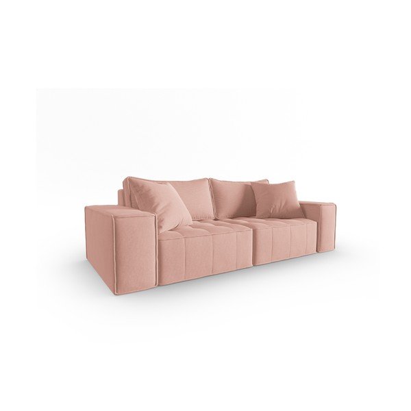 Divano rosa 212 cm Mike - Micadoni Home-image-2