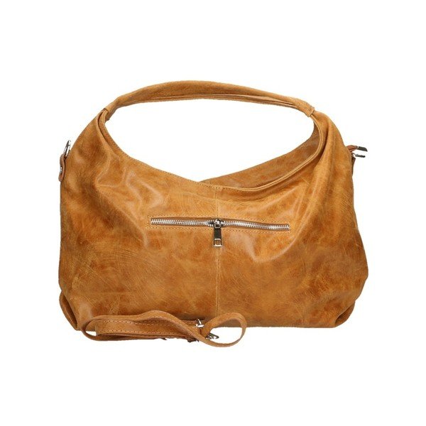 Borsa Sabina in pelle marrone cognac - Chicca Borse-image-2