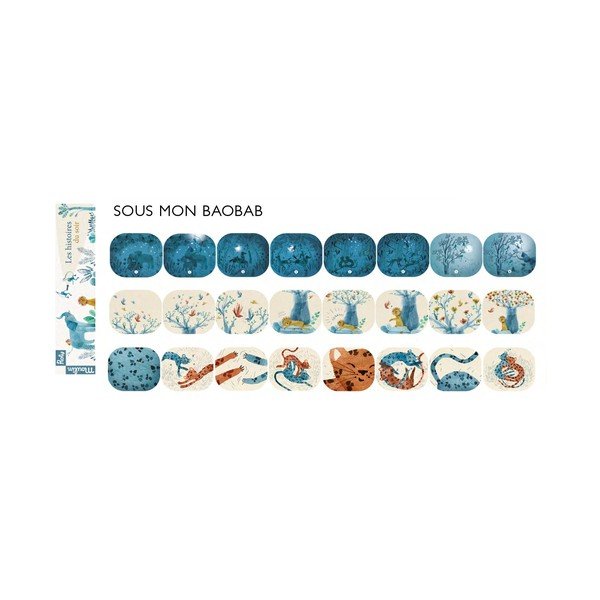Proiezione della fiaba Animali sotto l'albero di baobab - Moulin Roty-image-1