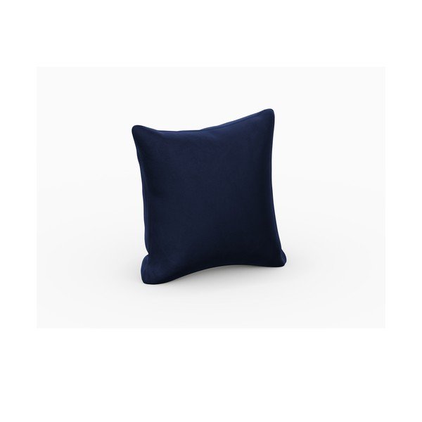 Cuscino in velluto blu per divano componibile Rome Velvet - Cosmopolitan Design-image-1