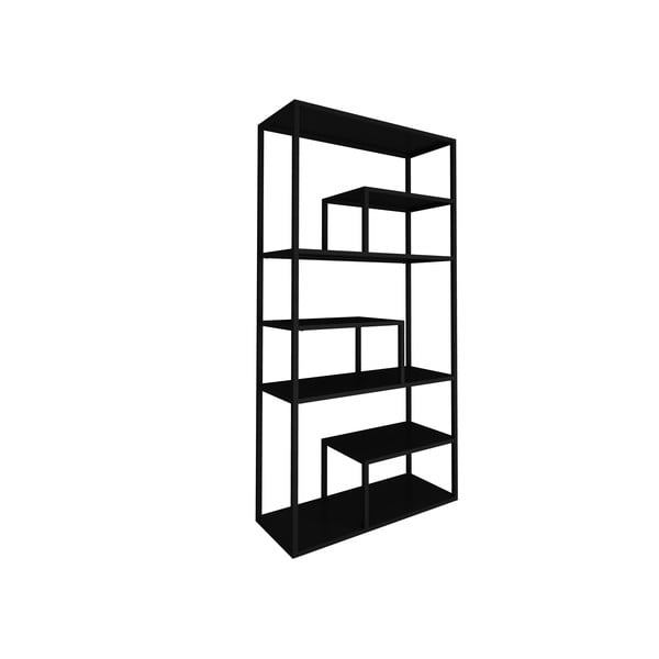 Libreria in metallo nero 85x188 cm Lite - Canett-image-2