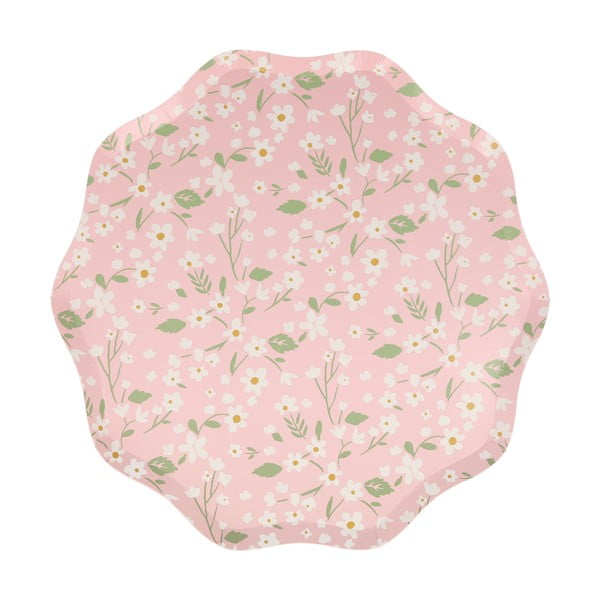 Vassoi di carta monouso in set da 12 Ditsy - Meri Meri-image-1