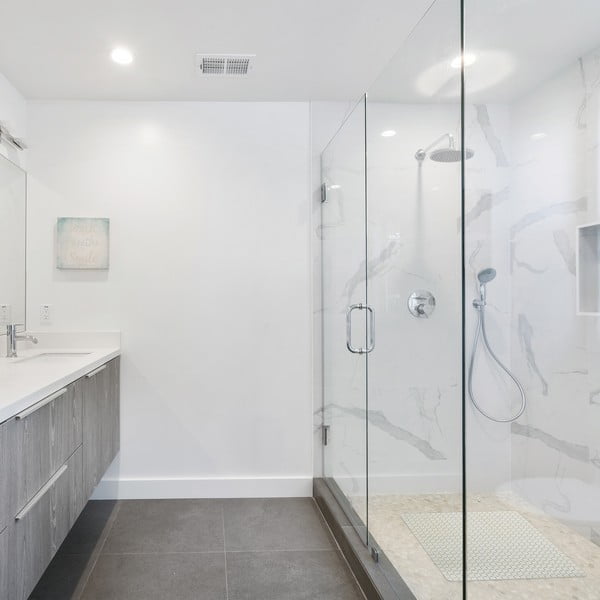 Tappetino antiscivolo per la doccia 54x54 cm Quadro Premium – MSV-image-1