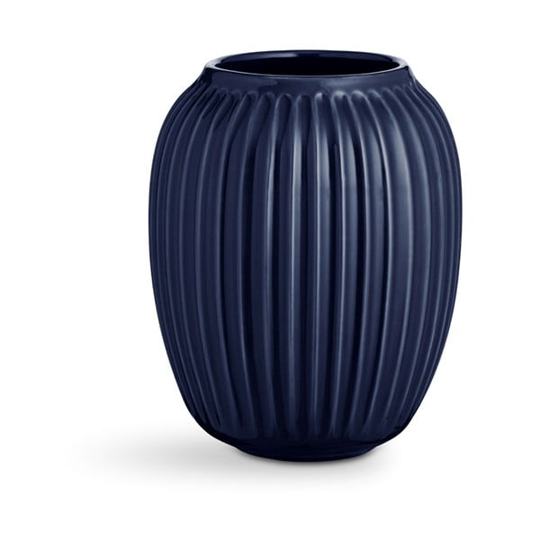 Vaso in ceramica blu scuro Hammershøi - Kähler Design