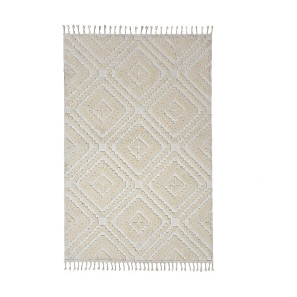 Tappeto color crema 133x190 cm Diomara – Flair Rugs
