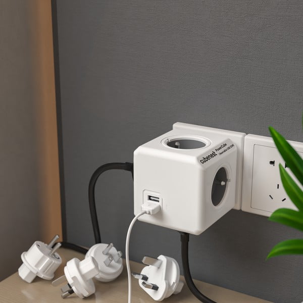 Presa di corrente PowerCube ReWirable USB - Cubenest-image-1