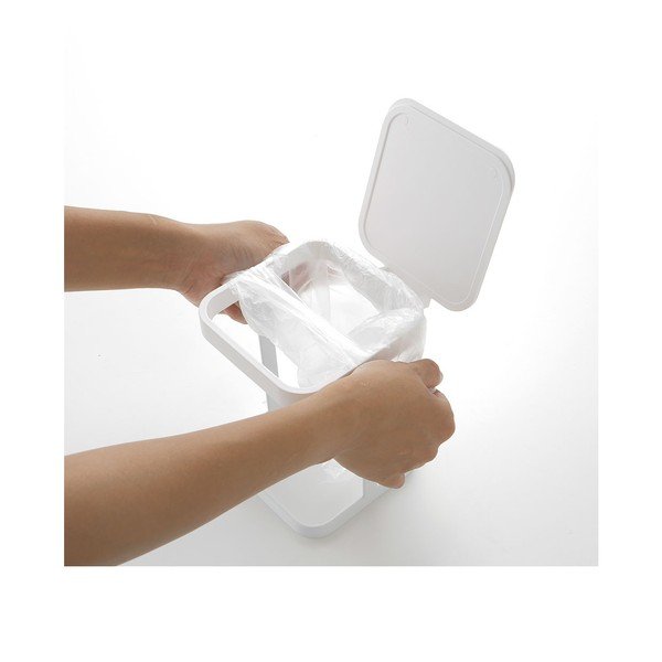 Supporto per borse a torre bianco - YAMAZAKI-image-1