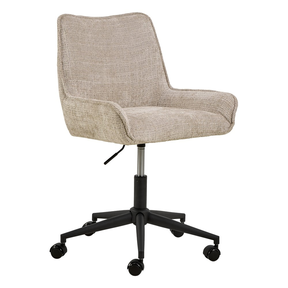 Sedia da ufficio beige Eddie – Actona | Sedie da ufficio