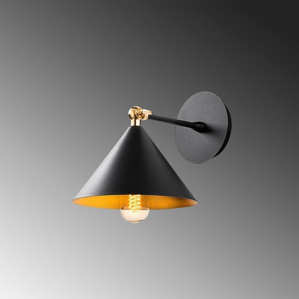 Lampada da parete nera Berceste – Opviq lights-image-3
