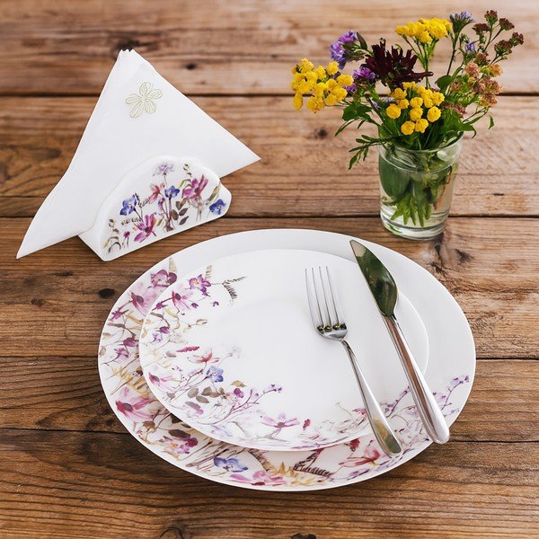 Set da pranzo in porcellana 18 pz Louka – Orion-image-1