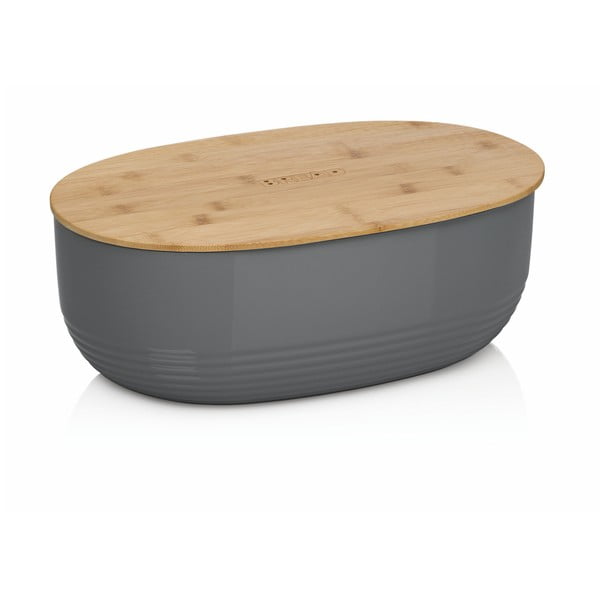 Scatola del pane grigia , 37,5 x 23 cm Namur - Kela