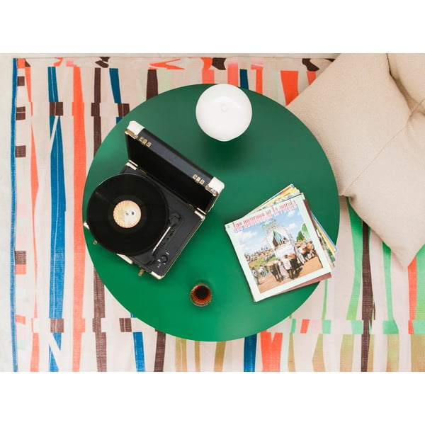 Tavolino da salotto rotondo in verde scuro ø 100 cm Pausa – Really Nice Things-image-2