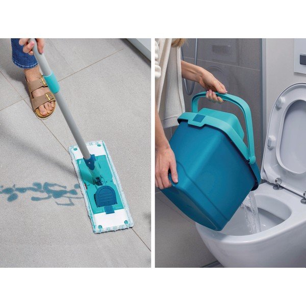 Mop con secchio PowerClean M – LEIFHEIT-image-1