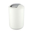 Cestino per la spazzatura bianco in plastica 6,5 l Brasil – Wenko