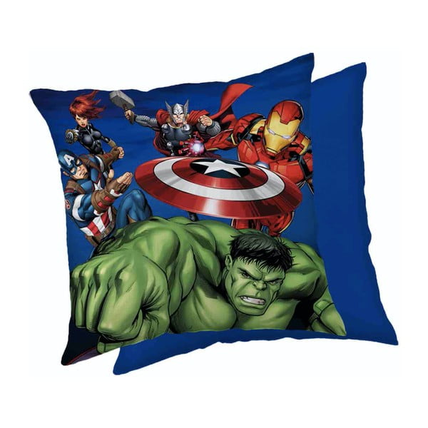 Cuscino per bambini , 40 x 40 cm Avengers - Jerry Fabrics