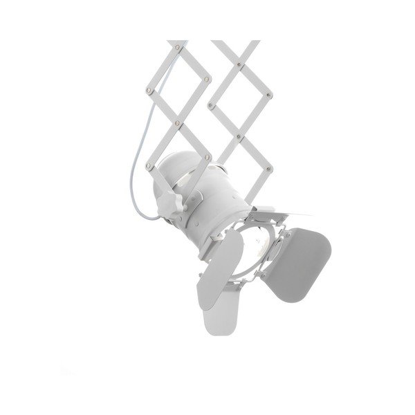 Apparecchio a sospensione con sistema a pantografo Extension Bianco - Tomasucci