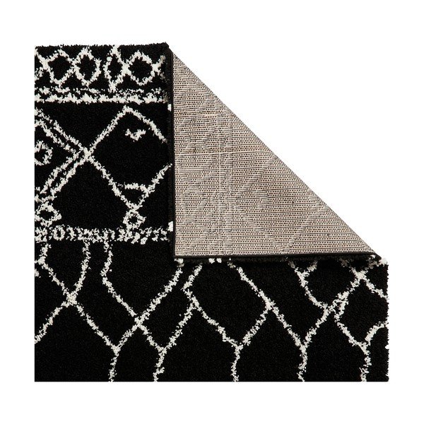 Tappeto nero , 200 x 290 cm Scandi Berber - Think Rugs-image-1