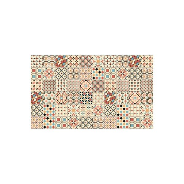 Sada 60 samolepek na stěnu Ambiance Azulejos Arianito, 15 x 15 cm-image-2